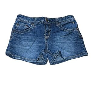Justice Blue Denim Shorts Kids